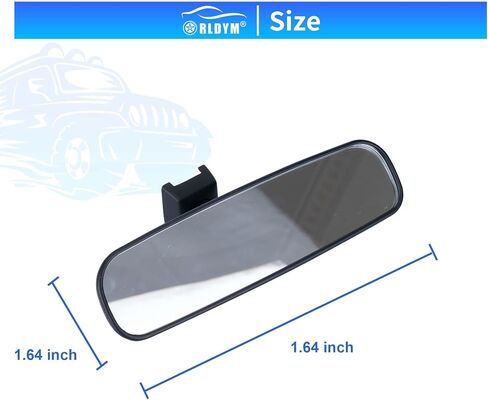 RLDYM Interior View View Mirror Assembly 87810-52041 87810-0WG00 لـ Toyota RAV4 2004-2015 ، لتويوتا ياريس 2006-2016 ، لتويوتا بريوس 2011-2019 in Saudi Arabia