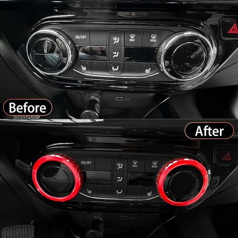 غطاء عجلة القيادة ABS Cover Divel تقليم داخلي متوافق مع إكسسوارات Chevy Trax 2024-2025 in Saudi Arabia