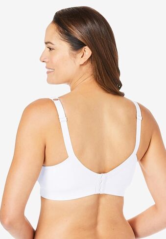 Women's Plus Size Cotton Comfort Wireless Bra in Kuwait