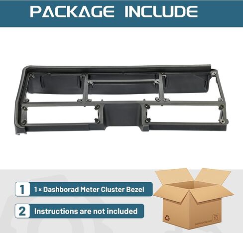 Kuafu Dashborad Meter Cluster Cluster Cluster Cluster متوافق مع Freightliner Classic و FLD 120 لوحة داش بلاستيكية سود in Saudi Arabia