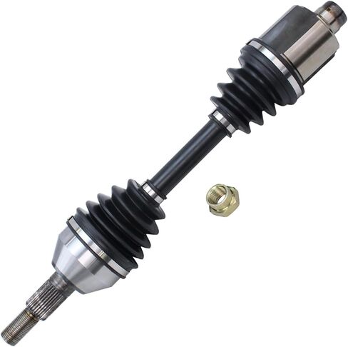 Detroit Axle - Front Left CV Axle for 2004-2010 Chevrolet Malibu 2005-2010 Pontiac G6 2007-2009 Saturn Aura Driver Side CV Axle Shaft Assembly 2008 Replacement in Saudi Arabia