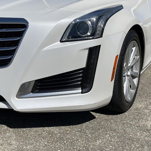SlickMod PreCut Vinyl Smoke Tint for 2014-2019 Cadillac CTS Sedan Headlight & DRL (1. Headlight & DRL, 20 Dark Smoke) in Saudi Arabia