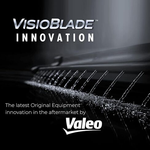 Valeo 178501 Silencio Visioblade Windshield Wiper Blade Set Compatible with Select Volvo V60 and S60 Models, Heated 24/20 inch Pack of 2 Premium OEM Wipers, Replacement Windshield Wipers in Saudi Arabia