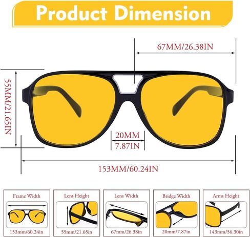 Woeoe Retro Aviator Sunglasses for Women Men Classic Vintage 70s Sun Glasses Aviators in Saudi Arabia