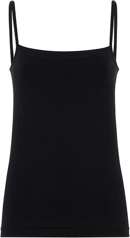Wolford Luxe Top للنساء ، وخزان ناعم بلا أكمام سلس مع أشرطة معكرونة حساسة وخط العنق المحبوكة و hem in Saudi Arabia