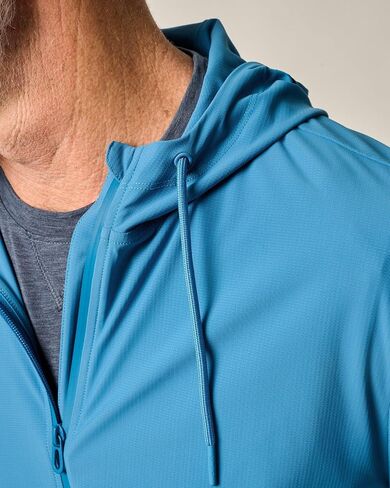 johnnie-O Marshal Featherweight Hooded Jacket in Saudi Arabia