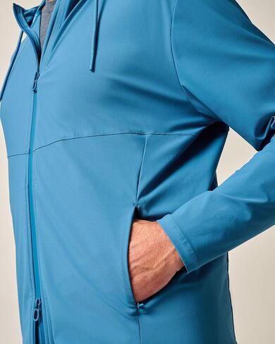 johnnie-O Marshal Featherweight Hooded Jacket in Saudi Arabia