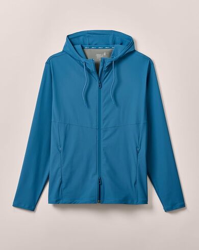 johnnie-O Marshal Featherweight Hooded Jacket in Saudi Arabia