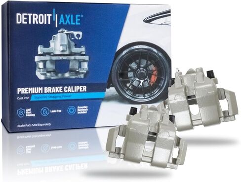 Detroit Axle - الفرجار الفرامل الأمامية للقرص W/Brackets استبدال لـ Mazda Tribut in Kuwait