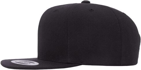 YP Classics 6089 Premium Wool-Wool 6 Panel High Flat Bill Snapback Cap | عبوات كبيرة متوفرة in Kuwait