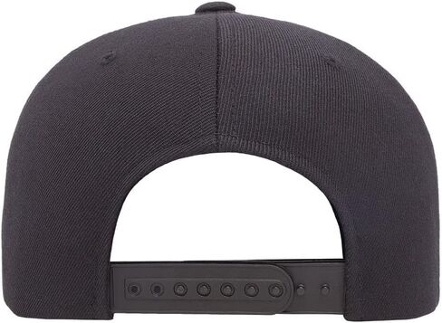 YP Classics 6089 Premium Wool-Wool 6 Panel High Flat Bill Snapback Cap | عبوات كبيرة متوفرة in Kuwait