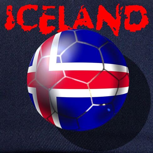 Cafepress Icelandic Soccer Cap Cap قابلة للتعديل in Saudi Arabia