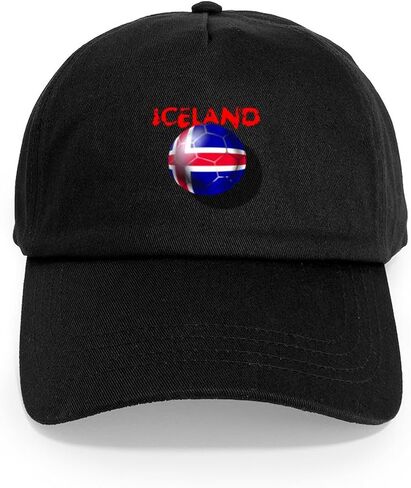Cafepress Icelandic Soccer Cap Cap قابلة للتعديل in Saudi Arabia