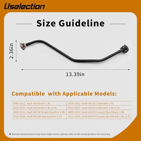 8K0121081AB خزان الخزان خرطوم الخزان البارد بديل لخراطيم A4 A5 S4 S5 QUATTRO # 8K0121081S in Kuwait