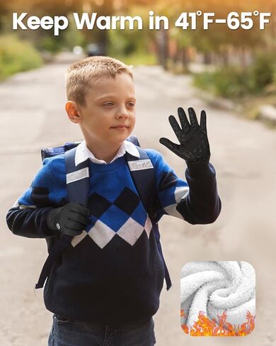 RIGWARL Kids Thermal Cycling Gloves for Boys Girls in Kuwait
