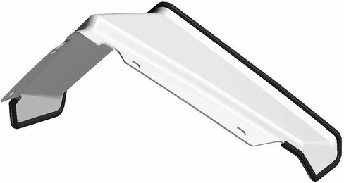 Polaris Snowmobile Low Windshield, for Specific RMK, Titan, Switchback, Indy, and more Models, Glossy Black, Genuine OEM Part - Part 5451214 in Saudi Arabia