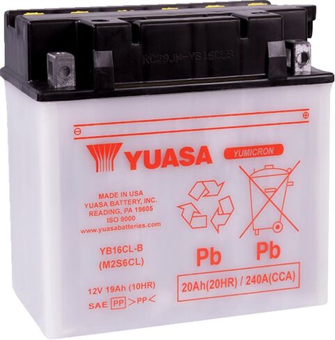 yuasa yuam2s6cl yb16cl-b بطارية ، أسود in Saudi Arabia