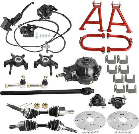 مجموعة نقل محور CV الخلفي 4WD GO KART SPECTING SWIRCH SWING ARM BOVERAIN TERMANCE CASE Four WELLE DRIVE KIT FOR in Saudi Arabia