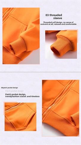 Women Fleece Lined Zip Hoodie Long Sleeve Windproof Thermal Lined High Collar Coverage in Saudi Arabia