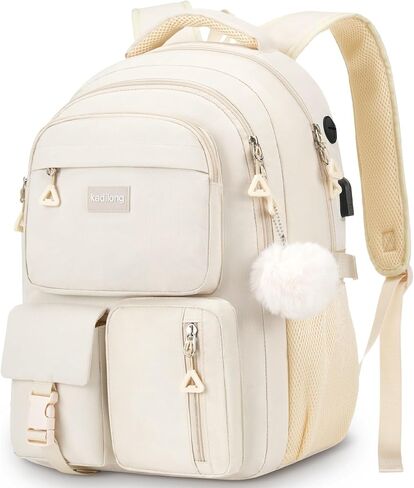 Student Laptop Backpack for College Teen Girls,Middle High School Back Pack Women Bookbag Knapsack Mochila Escolar para Niñas in Kuwait