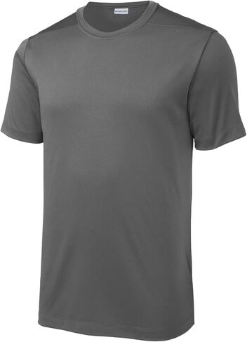 Sport-Tek للجنسين Posi-UV Pro Tee | تي شيرت تجريب للرجال والسيدات والسيدات ، ملابس صالة رياضية لأزياء الربيع والصيف in Saudi Arabia