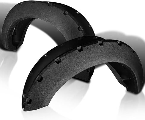 المواصفات توليف 4pc الأمامية + الخلفية الوعرة الحاجز الجيب Fender Fender متوافق مع 2011-2016 Ford F250 F350 Super Duty in Saudi Arabia