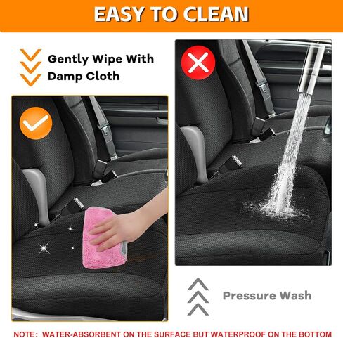 غطاء مقعد الشاحنة الأمامي متوافق مع 2001-2007 Ford XCAB F250-F550 40/20/40 مقعد مقعد مع وحدة التحكم في مركزية قابلة للتعديل in Kuwait