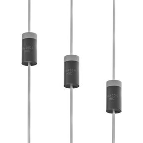 BlueStars 1N4004 Barrier Rectifier Bypass Blocking 1A 400V, Axial 4004 1 amp 400 Volt, DO-41 Electronic Silicon Doorbell - Pack of 150