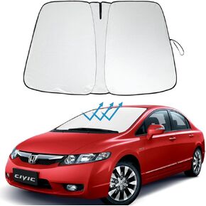 Car Windshield Sun Shade for Honda Civic 2006-2011 Accessories Sunshade Window Sun Visor Protector Foldable Blocks UV Rays Keep Your Car Cool