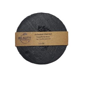 Handmade Activated Charcoal Soap Bar – Face and Body Bar Soap- 100% Natural and Organic Ingredients – for Acne and Oily Skin - for Men, Women 3 OZ
