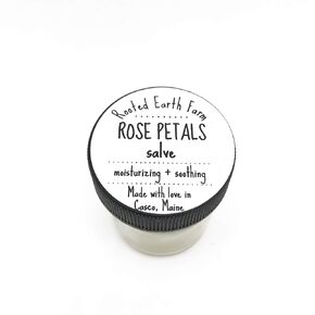 Rose Petals Salve - 1 fl oz - Moisturizer for Skin Lips Hair - Flower Scent