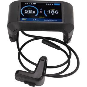 Alomejor Electric Bicycle Conversion Kit 750C LCD Display Indicator for BBS01 BBS02 BBSHD Mid Drive Motor