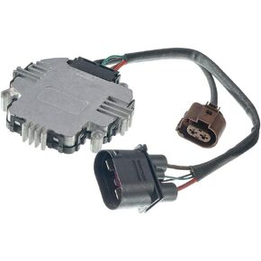 A-Premium Engine Radiator Cooling Fan Control Module Compatible with Volkswagen Jetta, Golf, Passat, Tiguan, Beetle, Eos, CC, GTI, R32, Rabbit & Audi A3, A3 Quattro, TT, TT Quattro