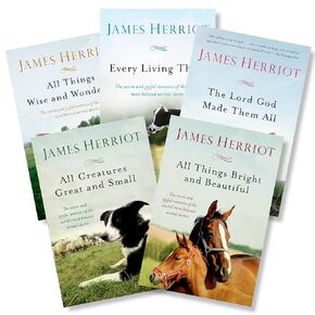 James Herriot's 5 Book Set: All Creatures Great and Small / All Things Bright and Beautiful / All Th