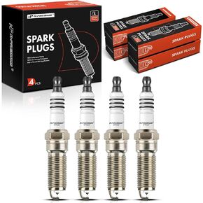 A-Premium Iridium Platinum Spark Plugs Compatible with Ford Escape 2009-2021, Fusion, C-Max, Police Responder Hybrid, SSV Plug-In Hybrid, Transit Connect & Lincoln MKZ & Mercury Mariner, Pack of 4