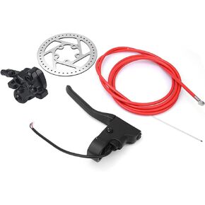 Metal Bike Disc Brake Set Electric Scooter Brake Rotors Disc Brake Line Handle Scooter Brake M365 Brakes Replacement Electric Scooter Accessories Kit