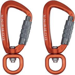 Carabiner, Keychain, Spring Buckle，Made of high Hardness Aluminum which is Suitable for hammocks, Home Tools, Camping, Hiking, utilities, and etc.