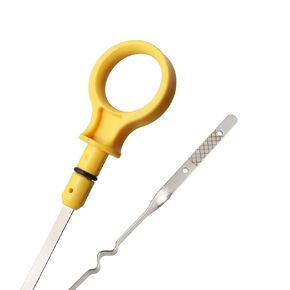 Engine Oil Dipstick ABS Handle + Metal Engine Oil Fluid Indicator Dip Stick Dipstick Fit for Ford Focus 2012-2016 CM5E6750BB