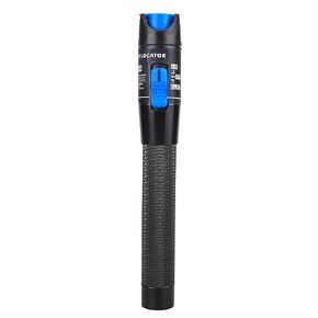 Aluminum Pen Type Fiber Optical Cable Source Tester VFL Visual Fault Locator Kit with FC SC ST 2.5mm Adapters VFL-5