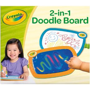 Crayola Double Doodle Board, Kids Travel Activity & Toddler Toy, Gift for Girls & Boys, 3, 4, 5, 6