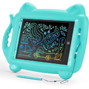 RaceGT 12 Inch LCD Writing Tablet - Detachable Legs Drawing Board/Pad for Kids, Doodle Board for Boys and Girls, Birthday Gift, Ideal Educational Toys for Toddlers Aged 3 4 5 6 7 8(Blue)