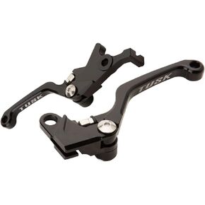 TUSK Folding Lever Set Black CRF 250L