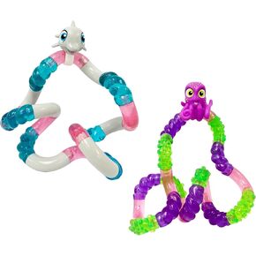 Tangle Pets Aquatic 2-Pack Dolphin and Octopus - Cute Fidgets for Boys and Girls - Aquatic Fidget Toys - Sea Creature Fidget Toys - Tangle Fidgets in Kuwait