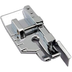 Cutex Snap-On 1/4" Piecing Foot with Guide #SA185 for Brother Domestic Sewing Machine