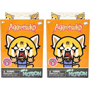 Aggretsuko Chibi in Motion Series 2 Blind Box - Lot of 2