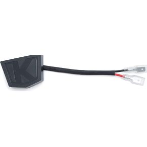 Kuryakyn 2993 Motorcycle Lighting Accessory: LED Flasher Relay with 3-Pin Connector, Red