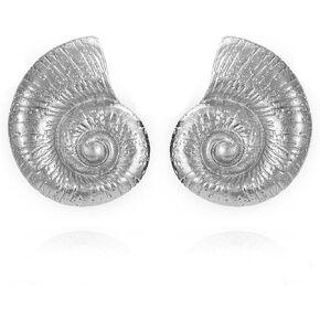Alloy Exaggerated Ocean Sea Shell Statement Exaggerated Stud Earrings for Women Girls Jewelry