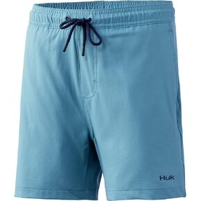 HUK Kids' Volley Short | Elastic Waist Quick-Dry Swim Suit