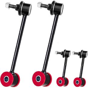 suspension dudes 4PC Front Rear Sway Bar Links FITS Jeep Wrangler 2007-2018