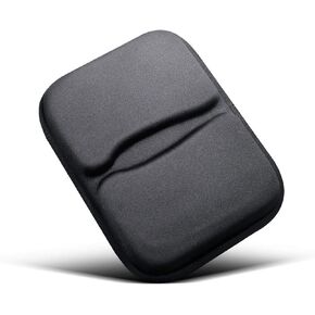ANZOME Large Gel Exercise Bike Seat Cushion Cover for Recumbent Bike, Rowing Machine Wide Foam Padded Bike Seat Cover for Women and Men Comfort, 16.5in x 12in